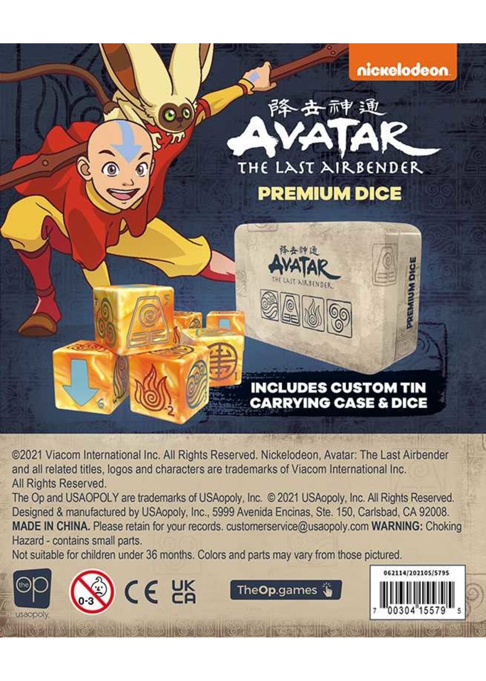 Avatar Last Airbender Premium Dice Set