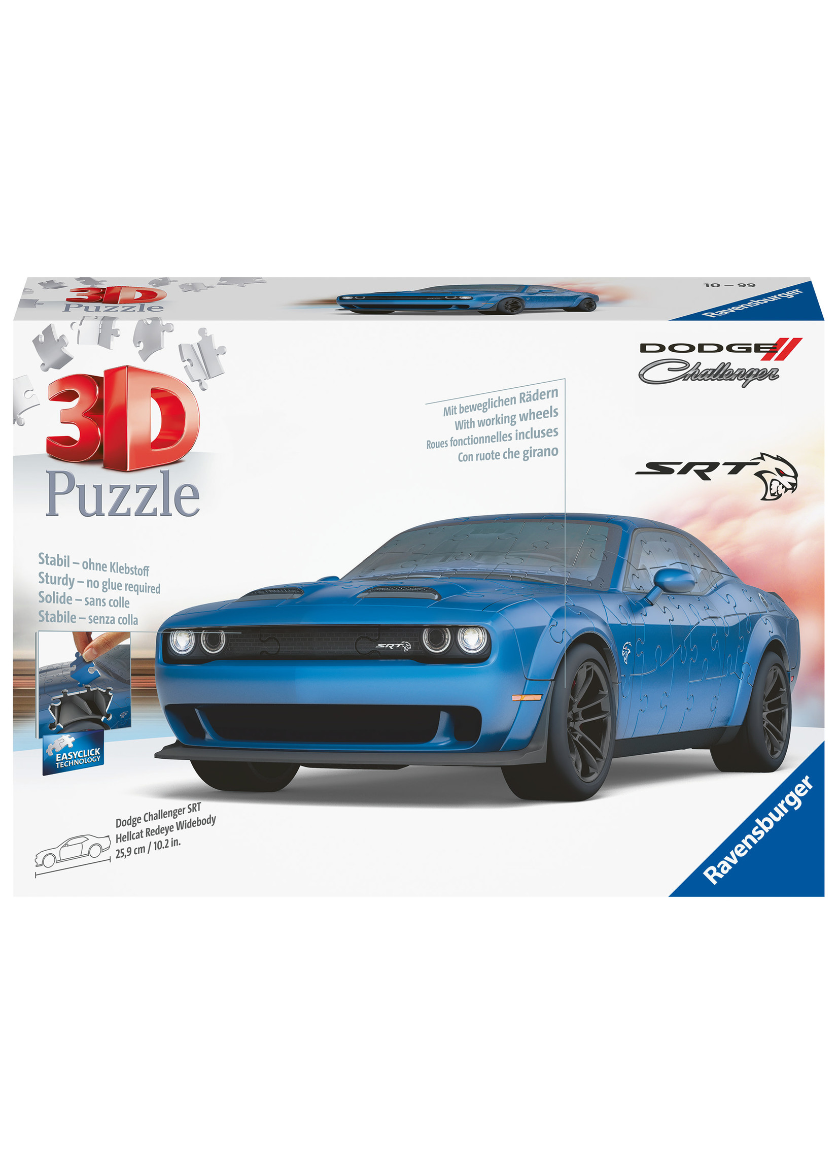 Ravensburger Dodge Challenger Hellcat 3D