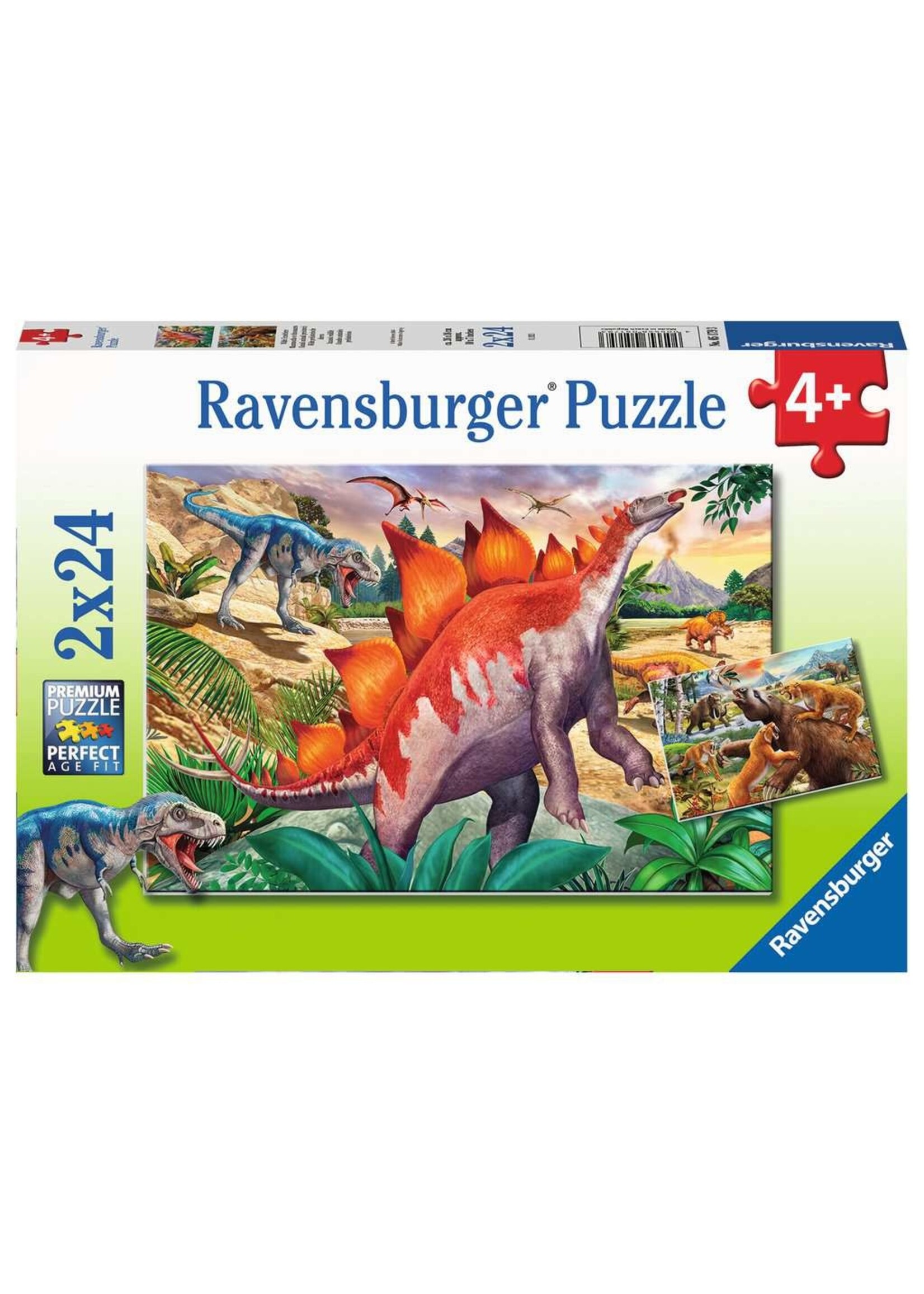 Ravensburger Jurassic Wildlife 2x24