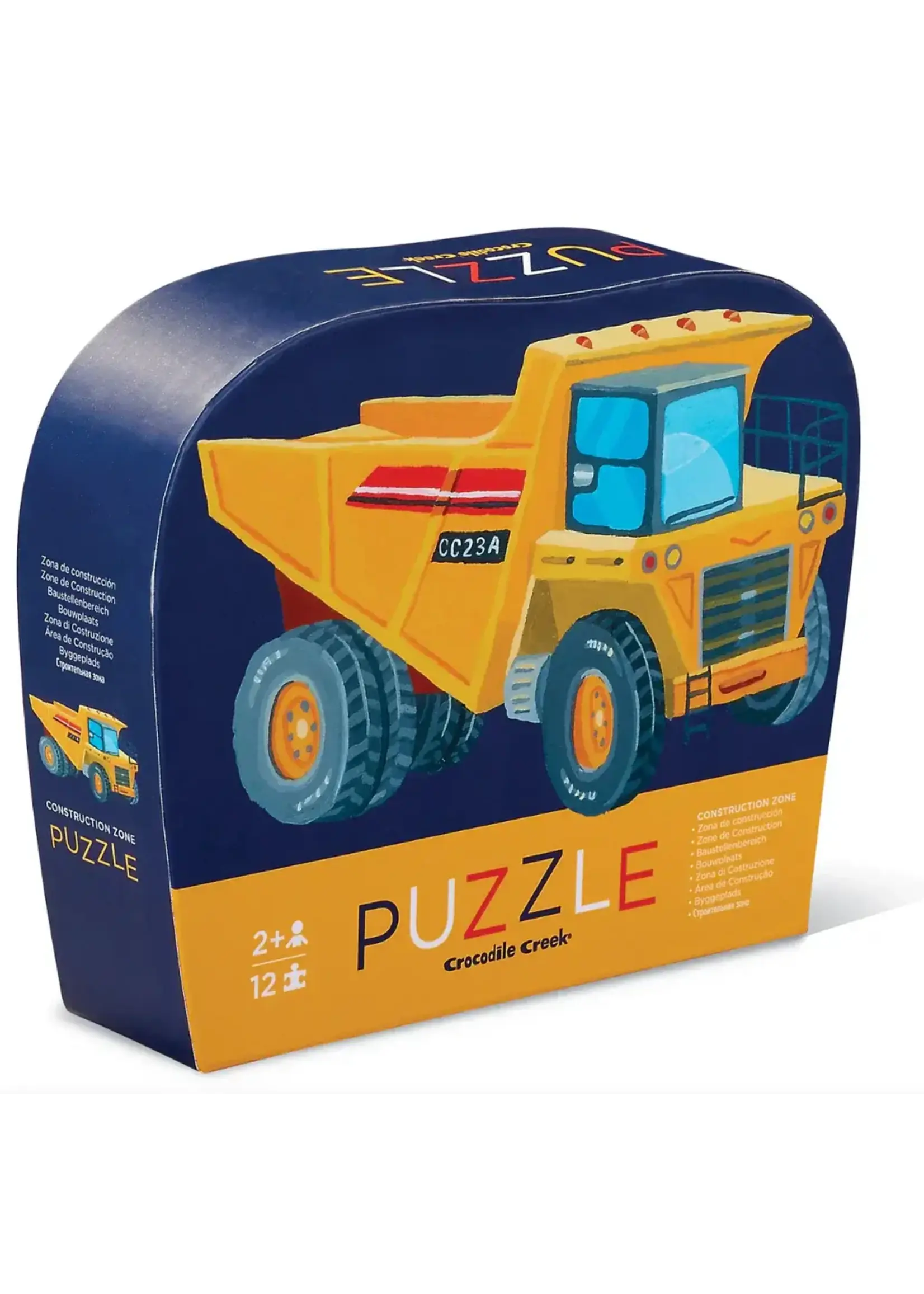 Construction Zone 12pc Mini Puzzle