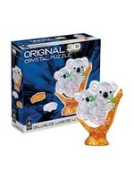 3D Crystal Koala & Baby