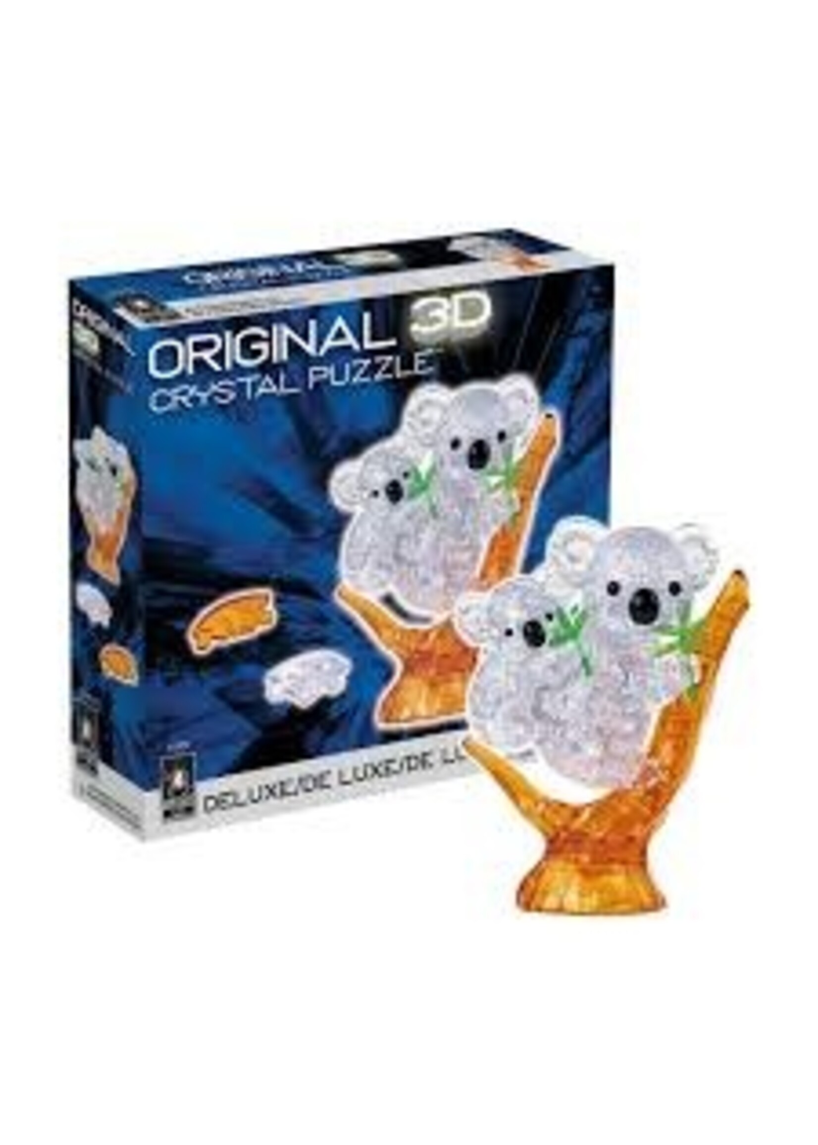 3D Crystal Koala & Baby
