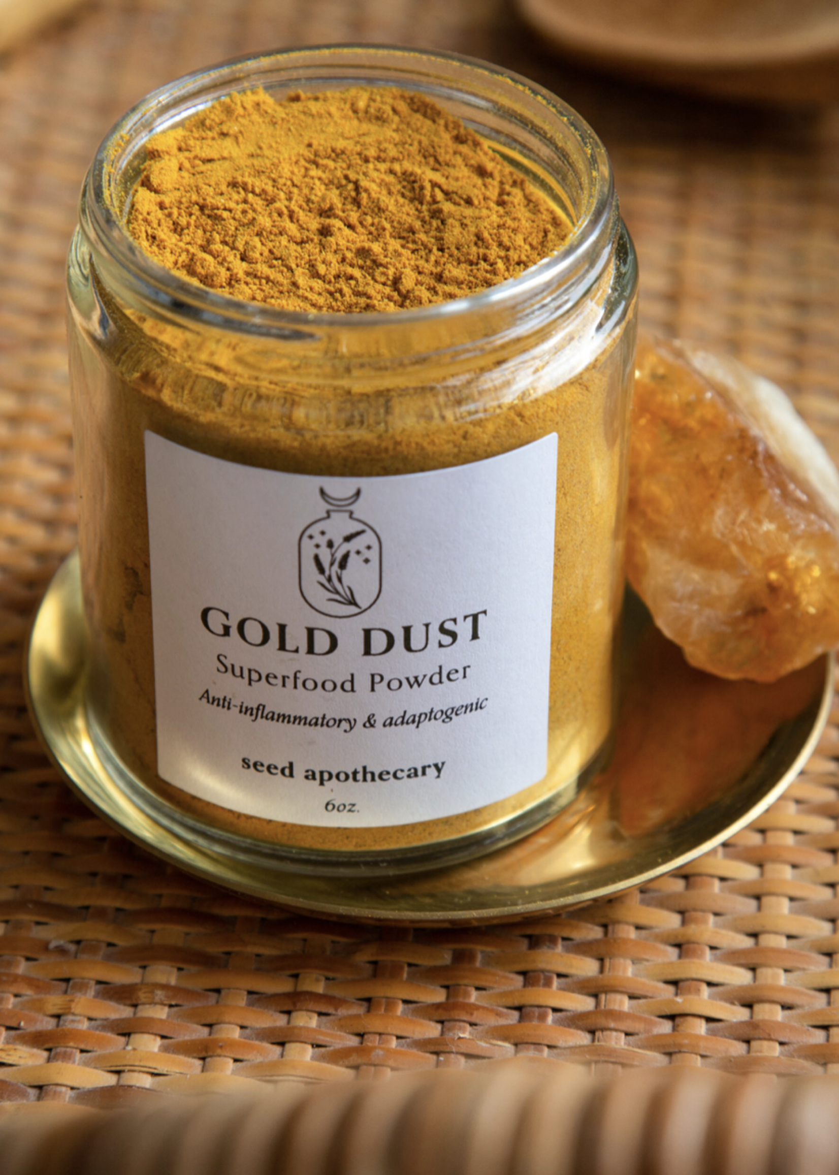 SEED APOTHECARY Gold Dust | Eases inflammation and promotes a sense of ease