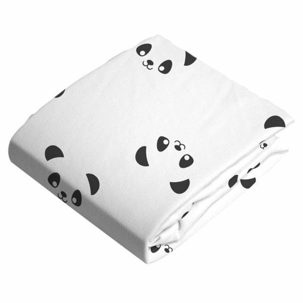 Housse de matelas à langer Un, deux, trois, PANDA ! - Kideco créations