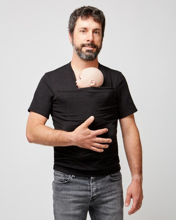 T shirt peau à peau papa deals