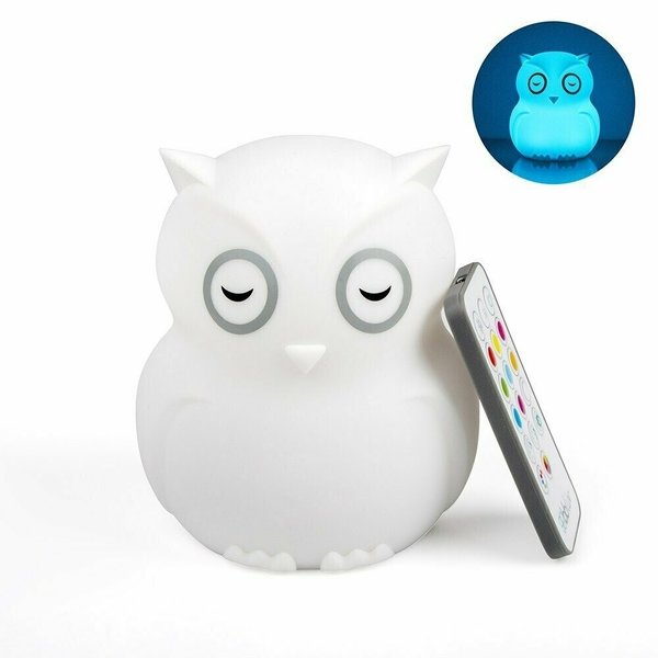 BBluv Veilleuse en silicone Hibou