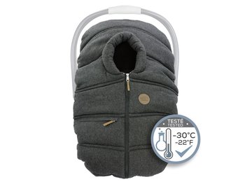 Petit Coulou Housse hiver Anthracite laine