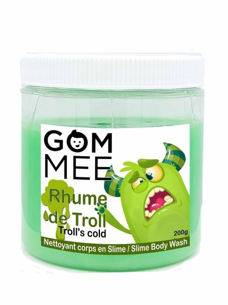 Gom-mee Slime moussante Rhume de trolls