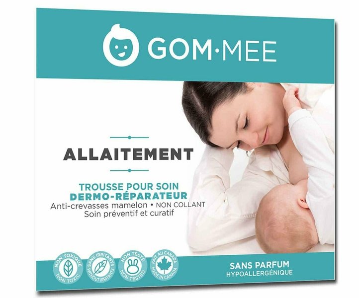 Gom-mee Trousse traitement allaitement gerçure crevasse