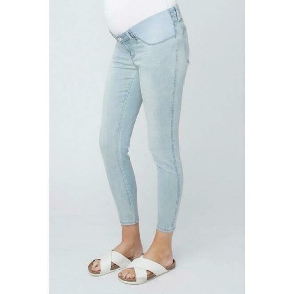 Ripe Maternity Jeans jegging isla ankle-bleu pâle