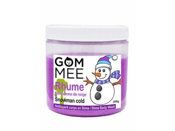 Gom-mee Slime Moussante Rhume bonhomme de neige