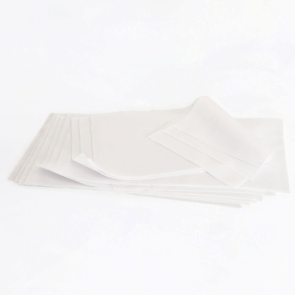 La Petite Ourse 10 feuillets lavables en micropolar blanc