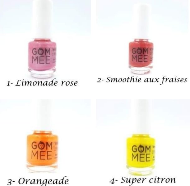 Gom-mee Vernis à ongles 2 en 1