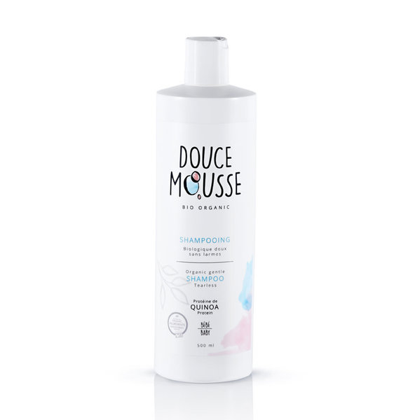 Douce mousse Shampooing biologique sans larmes