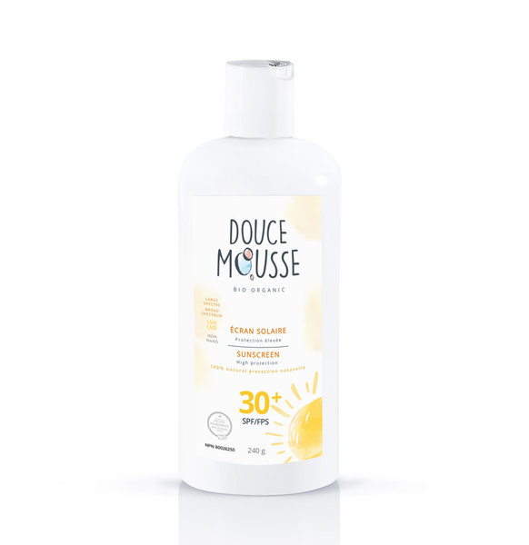 Douce mousse Écran solaire