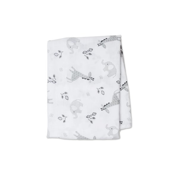 Lulujo Doudou coton Afrique Grey