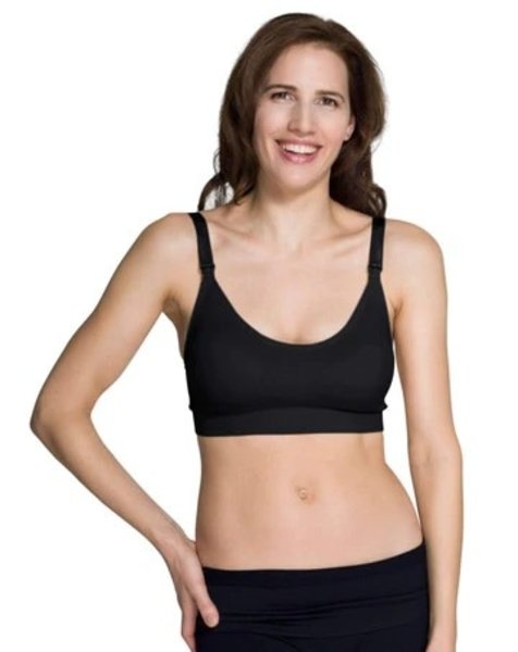 Momzelle Soutien gorge allaitement sans couture noir