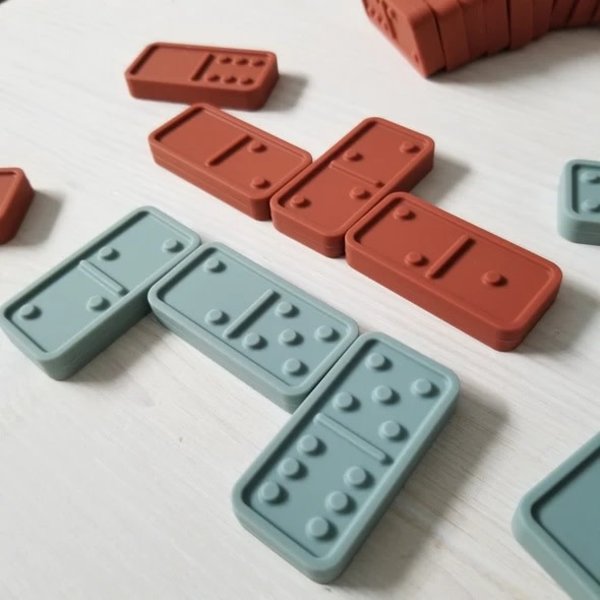 Création Jade Dominos en silicone