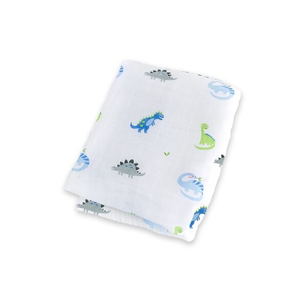 Lulujo Doudou Coton Dinosaures