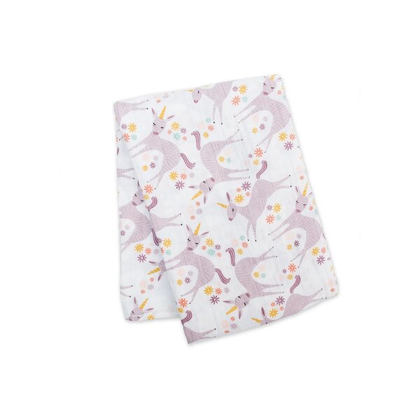 Lulujo Doudou Coton Licorne