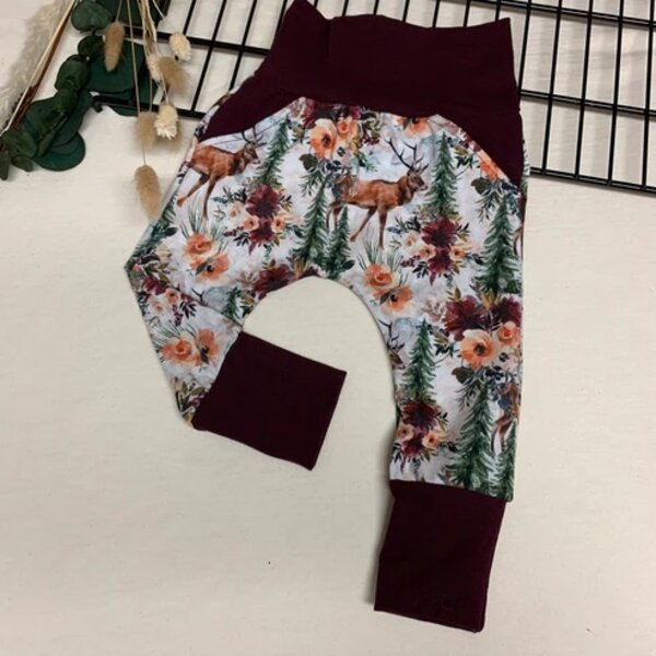 Joka bébé Pantalon évolutif Forêt fleurie