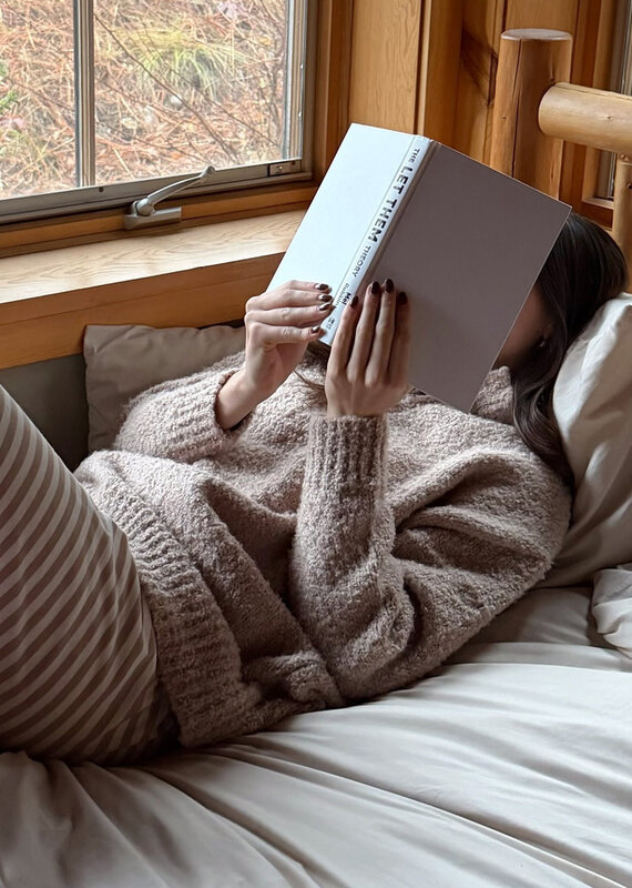 Cabin Lights Boucle Sweater