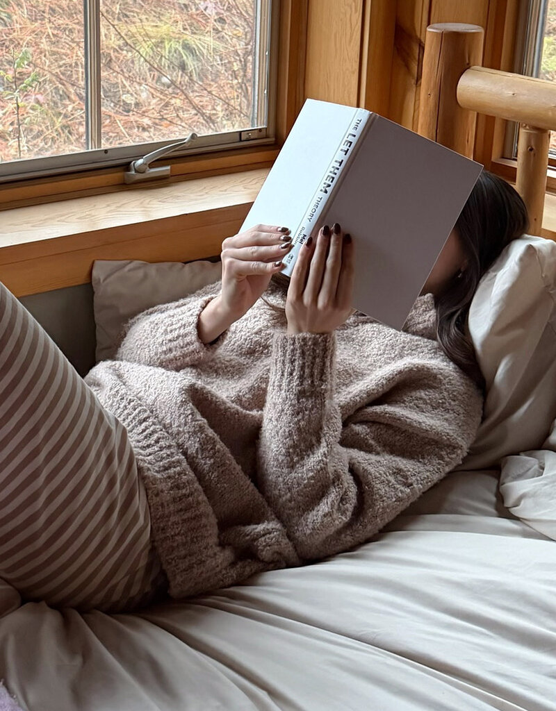 Cabin Lights Boucle Sweater