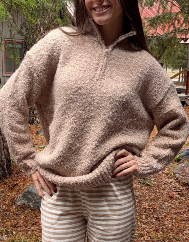 Cabin Lights Boucle Sweater