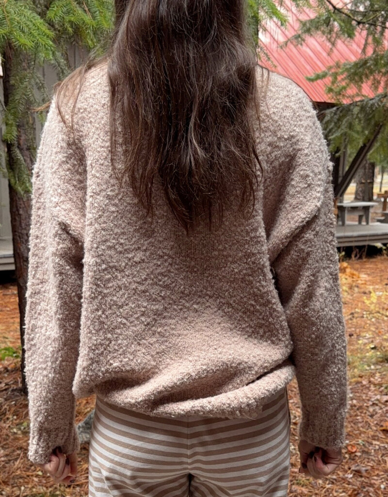 Cabin Lights Boucle Sweater
