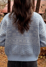 Le Lis Chalet Fair Isle Turtleneck