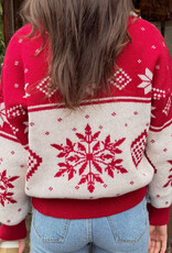 Le Lis Fireside Fair Isle Sweater