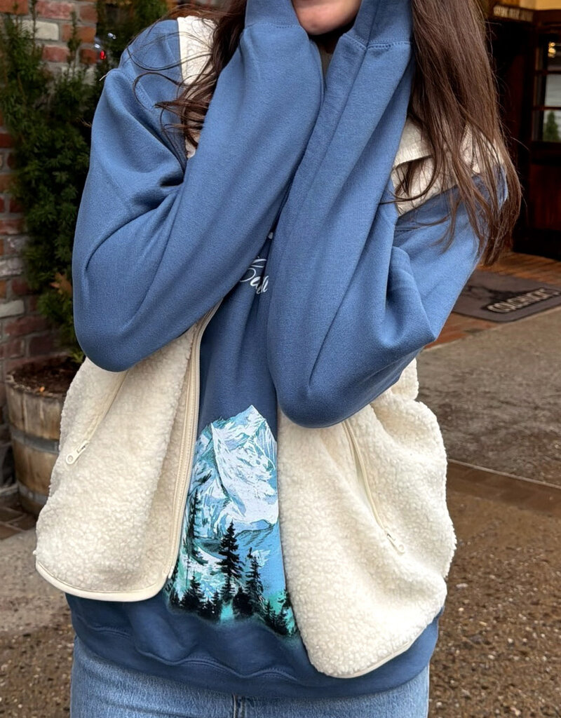 Le Lis Mountain Air Mock Neck Fleece Vest