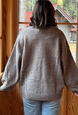 Le Lis Rosy Cheeks Oversized Sweater