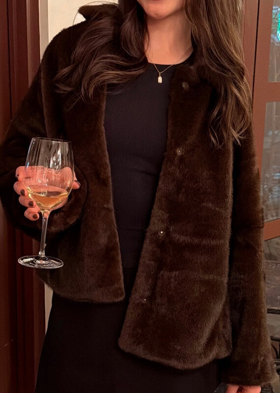 Sky to Moon Cabin Chic Fur Jacket