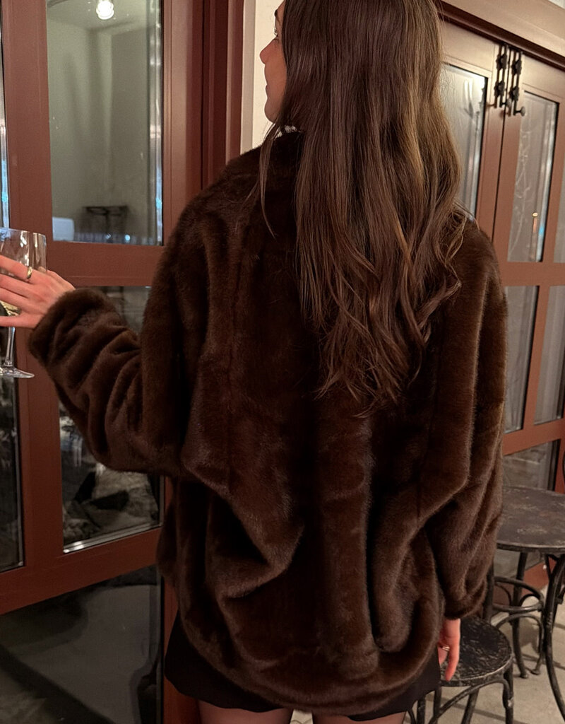 Sky to Moon Cabin Chic Fur Jacket