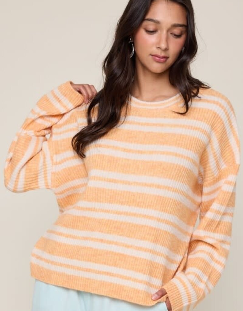 Wishlist Soft Touch Multi Striped Sweater