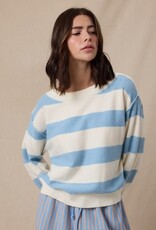 Wishlist Soft Touch Striped Boat Neck Sweater