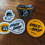 Speed Shop Aptos Speed Shop Sticker Pack