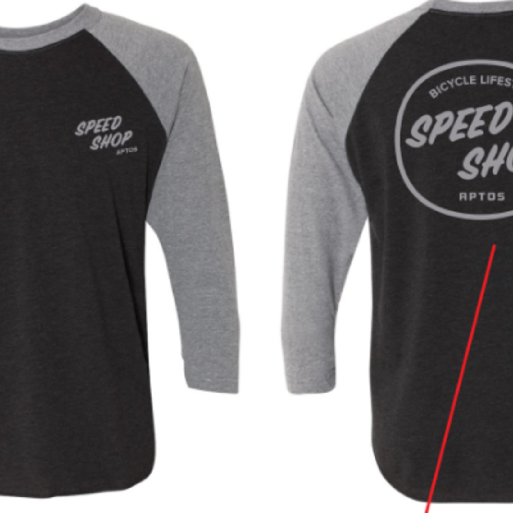 Speed Shop 3/4 Sleeve Raglan