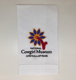 Cowgirl Logo Linen Tea Towel