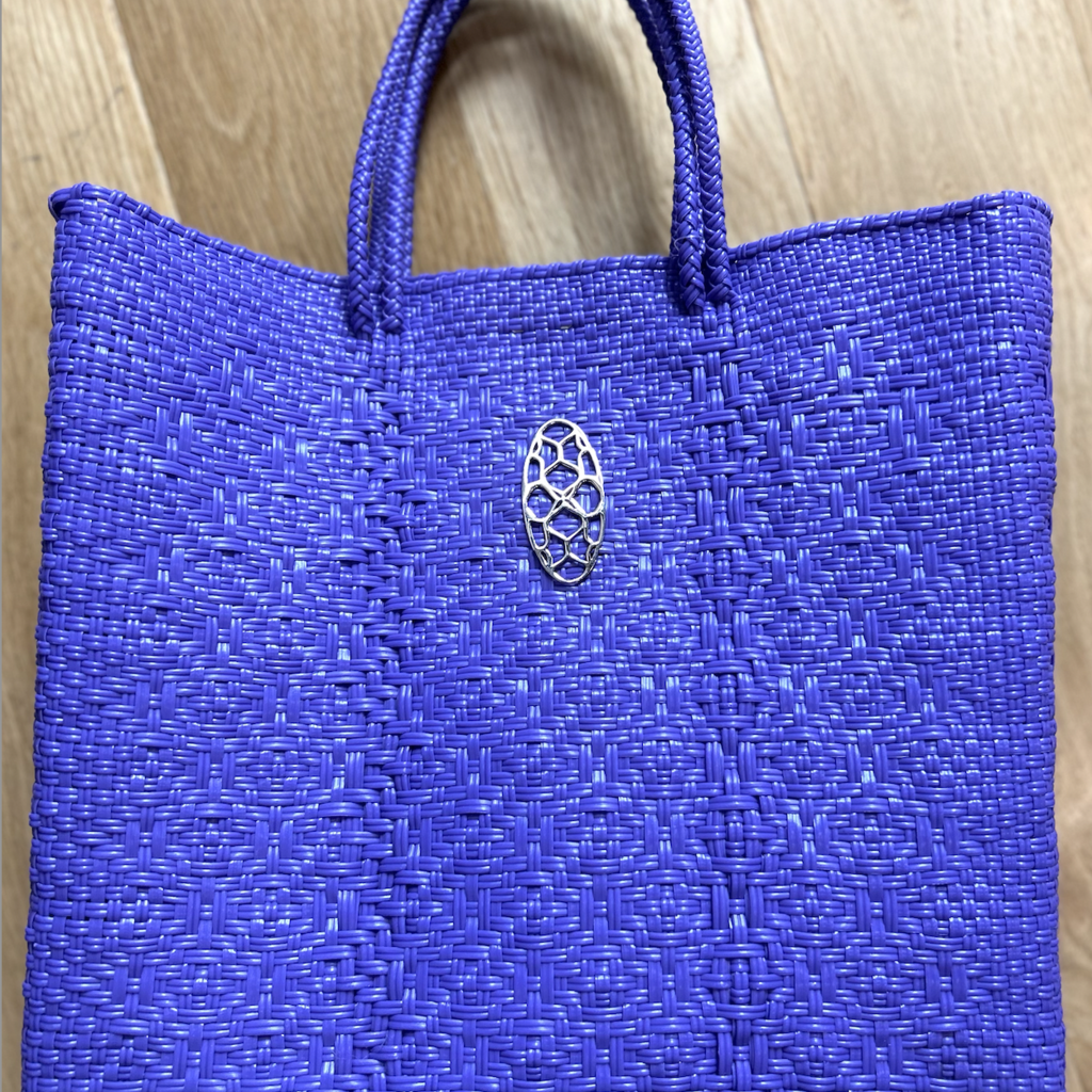 Purple Recycled Tote