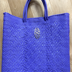 Purple Recycled Tote