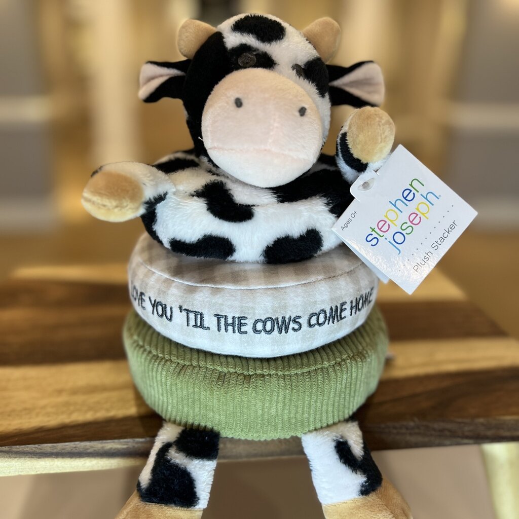 Plush Stacker Cow