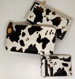 Vegan Cow Print Wallet