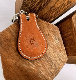 Gota Key Chain Logo Brown