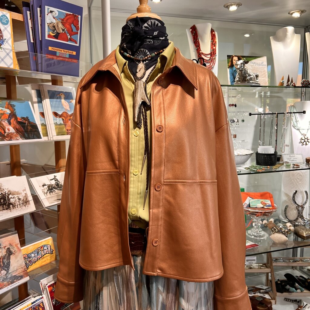 Vegan Short Copper Jacket