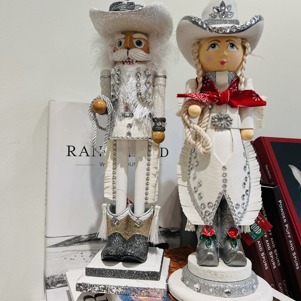 Rhinestone Western Nutcracker