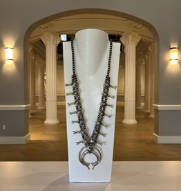 Sterling Silver Squash Blossom Necklace