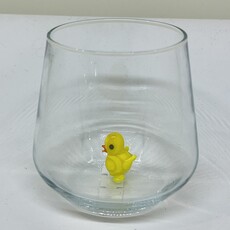 Wine Glass w/ Animals