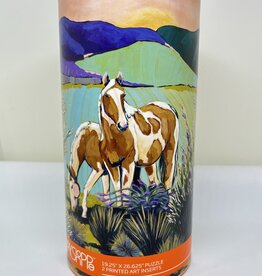 Painted Horses 1000 Pc Jigsaw Puzzle